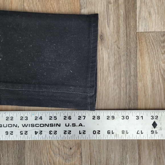 GAP‎ Women Black Classic Straight Mid Rise Petite Jeans Size 26 Petite - Picture 7 of 12